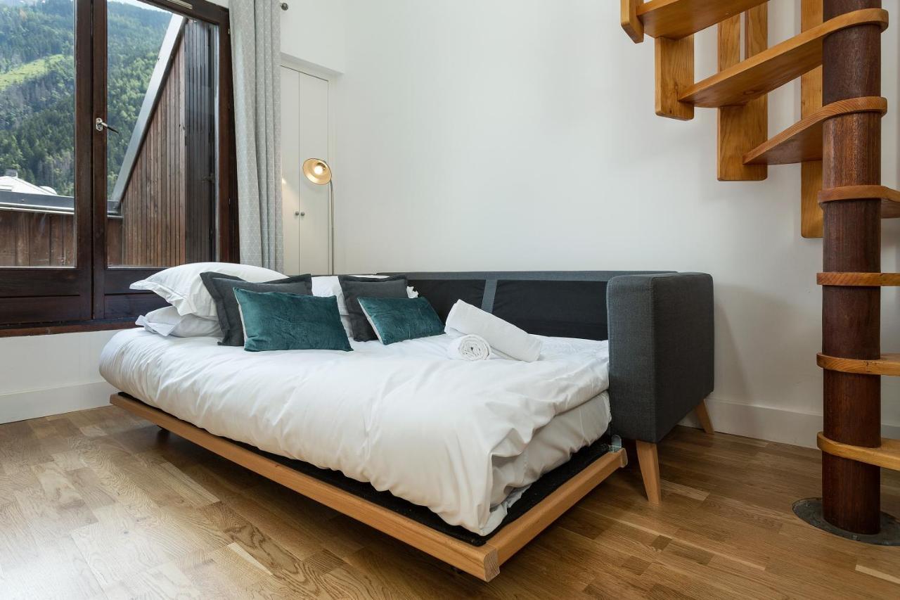 Apartment Iris 4 - Central Chamonix Haven Mont Blanc Eksteriør billede