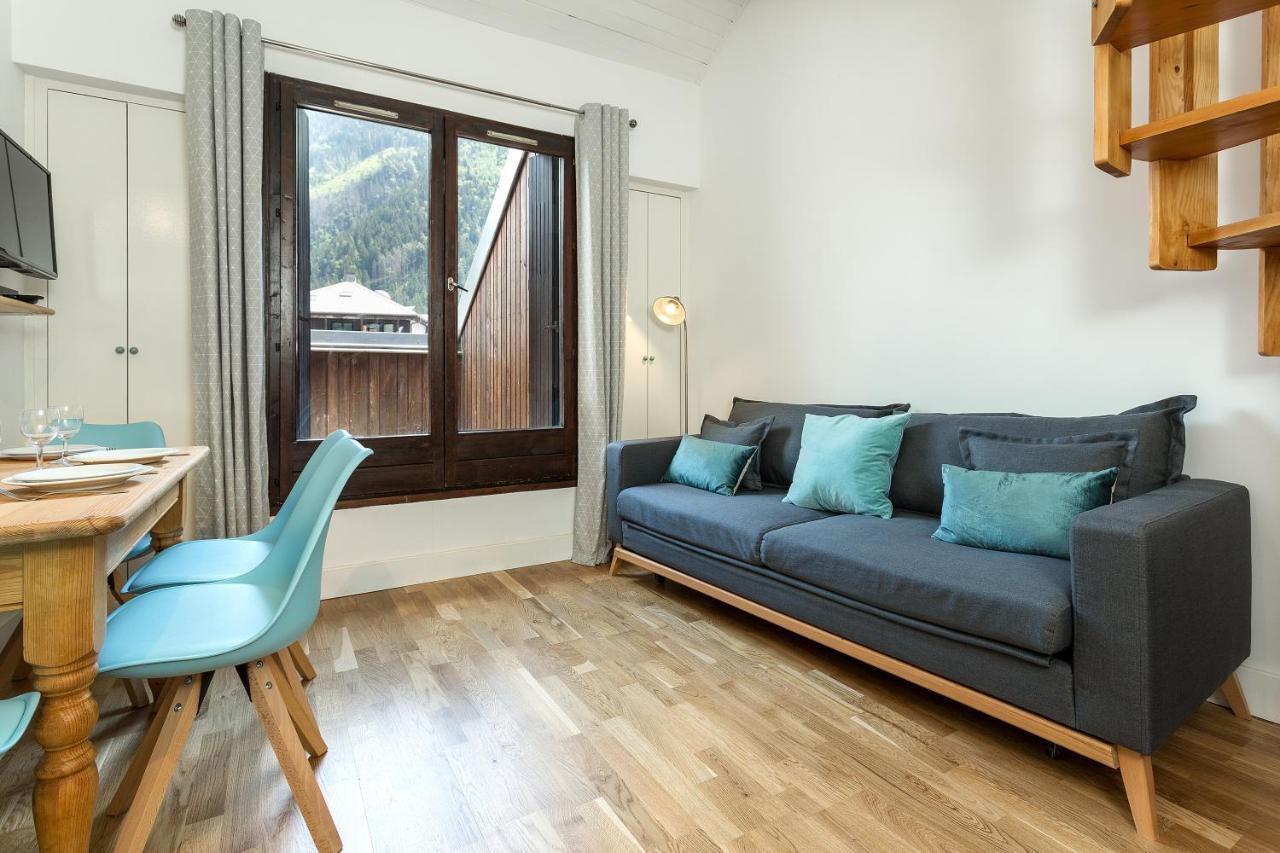 Apartment Iris 4 - Central Chamonix Haven Mont Blanc Eksteriør billede